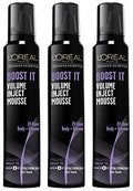 L'Oreal Paris Hair Care Advanced Hairstyle Boost It Volume Inject Mousse, 8.3 Ounce