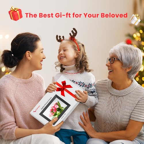 Frameo 10.1 Inch WiFi Digital Picture Frame with HD Touch Screen D28251