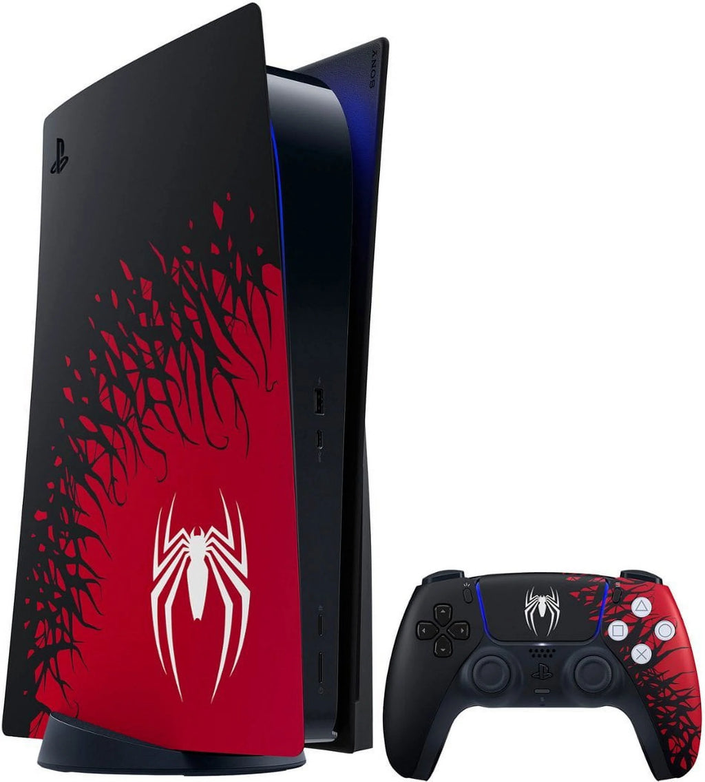 PlayStation 5 Disc Edition Marvel's Spider-Man 2 Bundle with Two Controllers and Charger Z11816