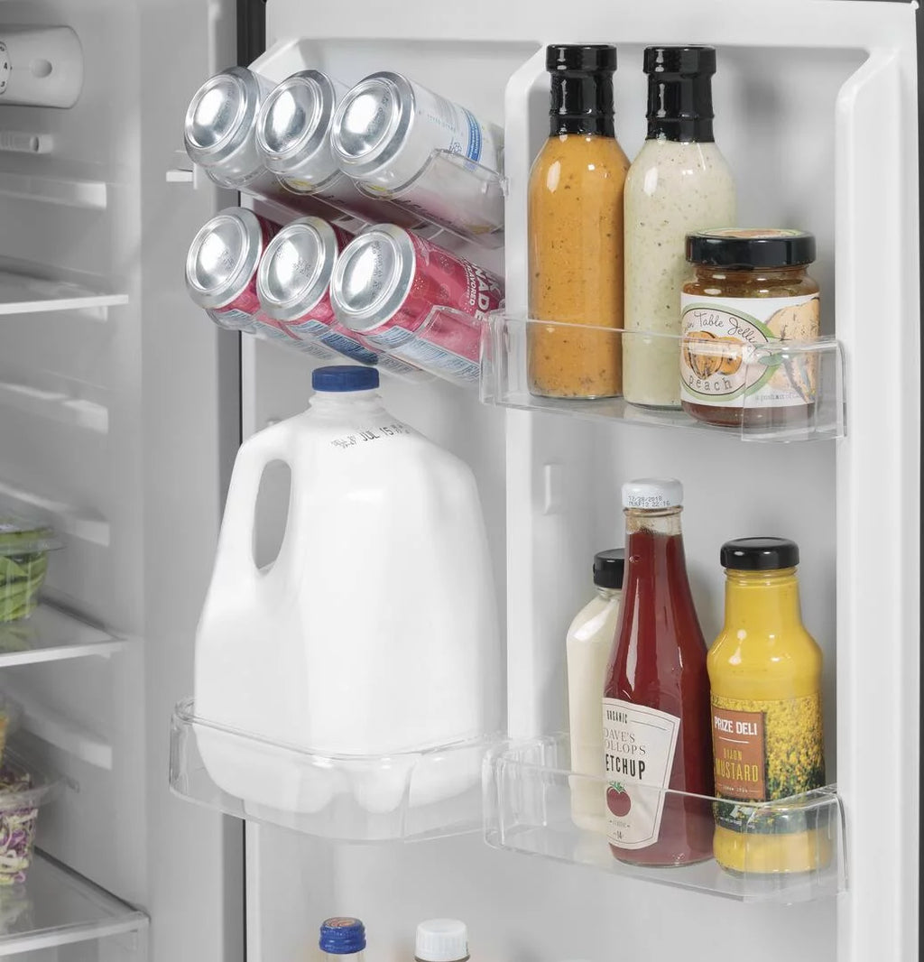GE APPLIANCES GPV10FGNBB 9.8 Cu. Ft. 12V Top-Freezer Refrigerator P26298