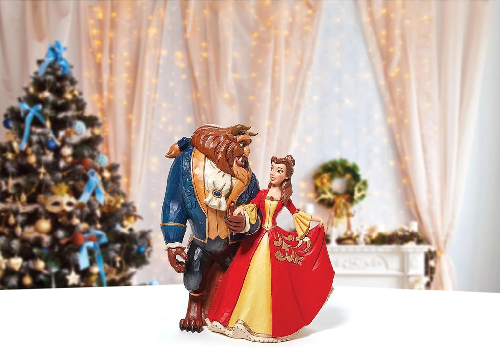 Enesco Jim Shore Disney Traditions Beauty and The Beast Enchanted Figurine N96917