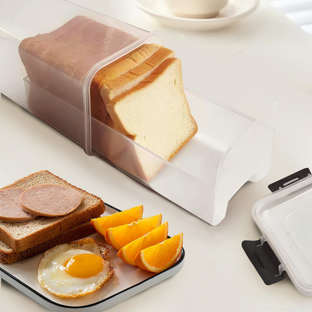 CZWL&HG Bread Storage Container with Drawer Tray, Airtight Lid H387979