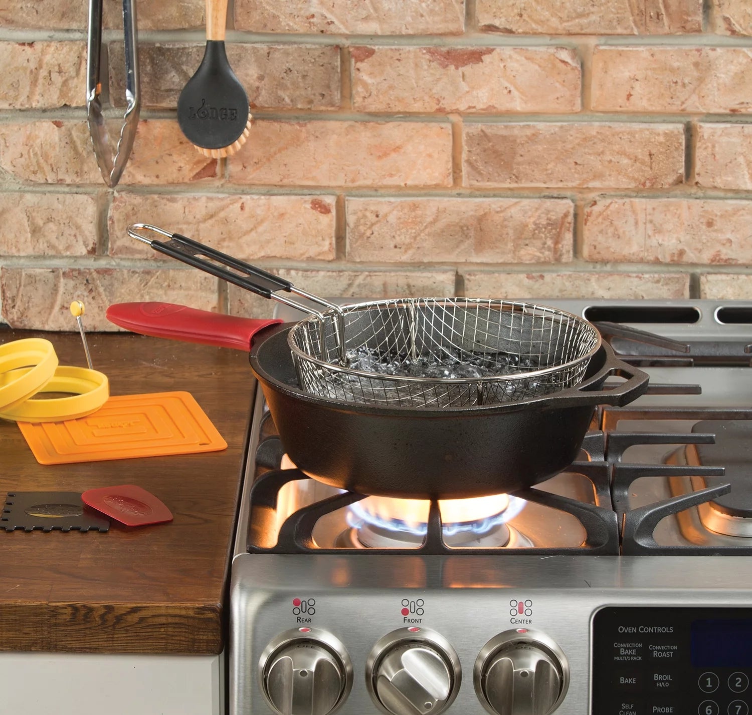 Lodge Steel 10.5" Deep Fry Basket K486