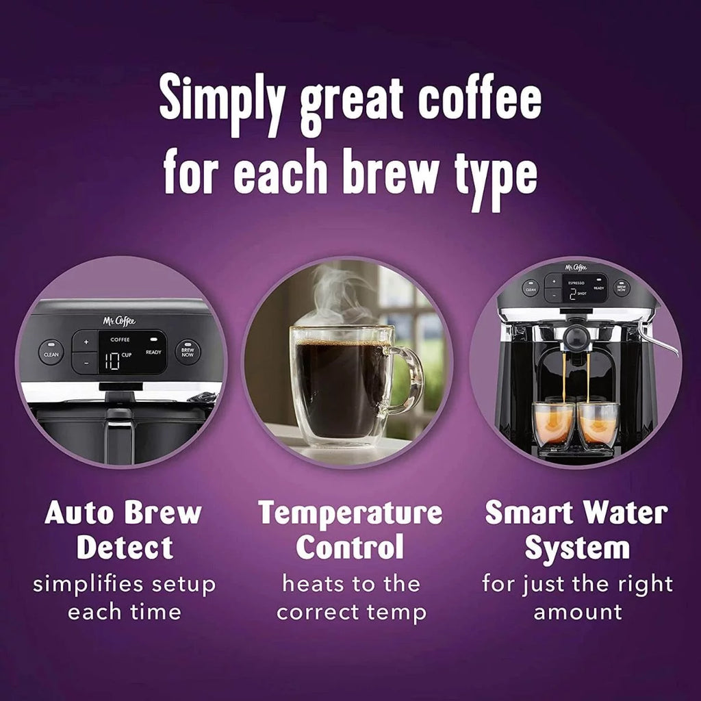 Mr. Coffee All-in-One Specialty Pods Coffee Maker X823