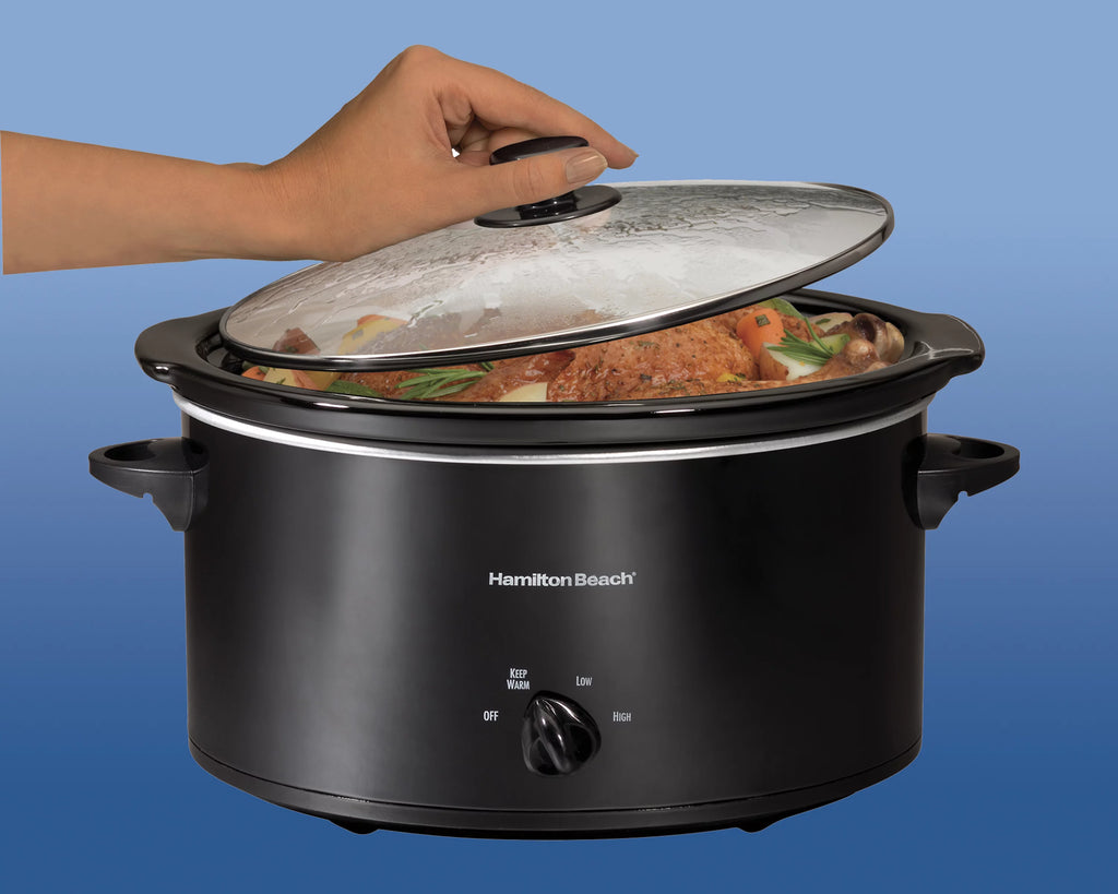 Hamilton Beach Portable Slow Cooker 5 Quart Black B63130