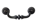 4.5" C-C Bail Drawer Pull Drop Dresser Handle Swing Pendant Cabinet Pull Knob Hardware Vintage Style Antique Black Bronze 4 1/2" Centers (Bail Pull- 4.5" (114 mm) Holes)