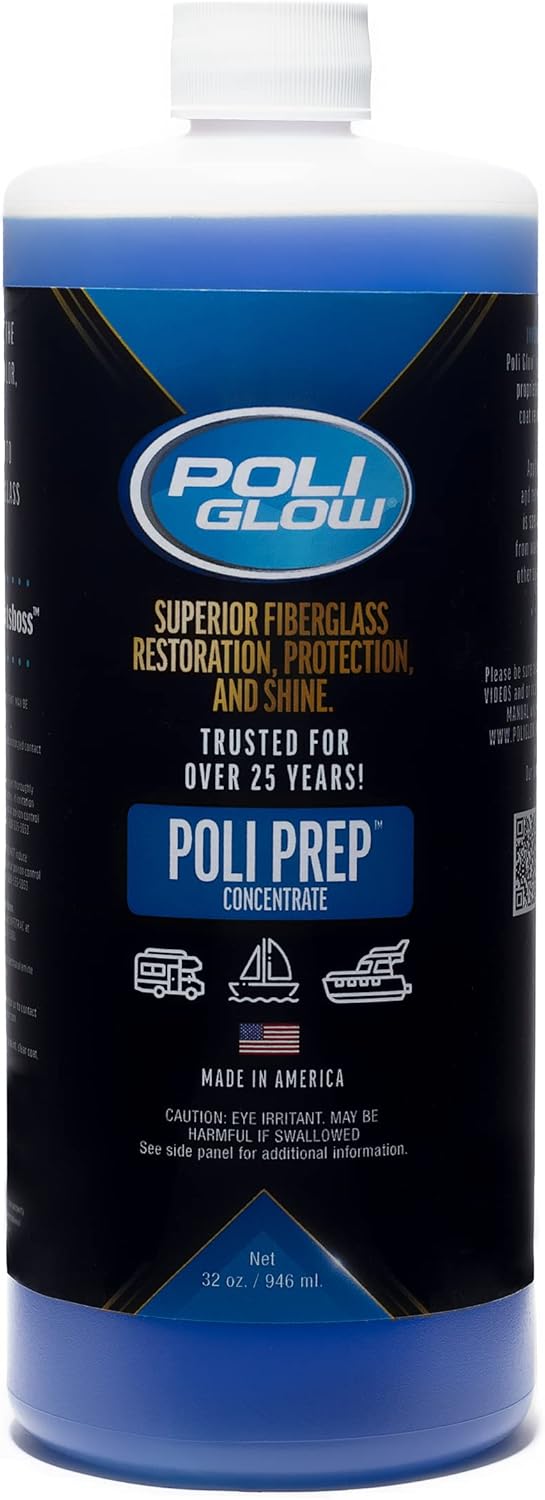 Poli Glow Basic Kit Fiberglass Restorer for Boats and RVs D199716