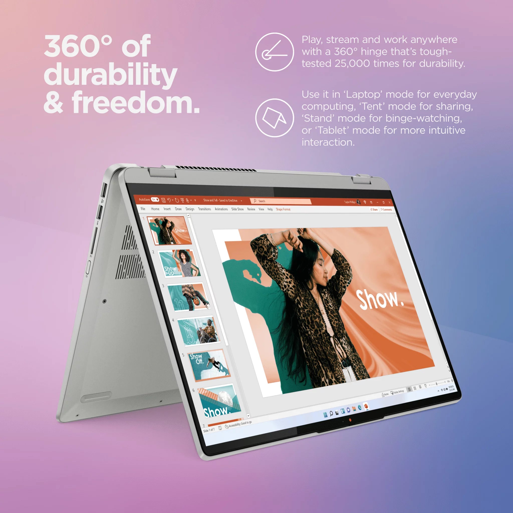 Lenovo Ideapad Flex 5i 16" Touchscreen Laptop, Core i7, 512GB SSD S62013