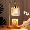 Candle Warmer Lamp, Remote Control & Touch Panel, Latest Upgraded Candle Lamp Warmer with 2-4-8H Timing, 4-Level Dimming, Height Adjustable, 2 Bulbs for Home Decor Christmas Gifts for Mom