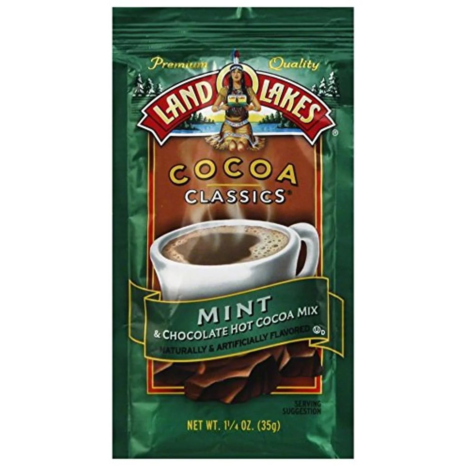Land O Lakes Cocoa Classics Hot Chocolate Mix 3 Pack Bundle, French Vanilla, Mint & Raspberry S7405