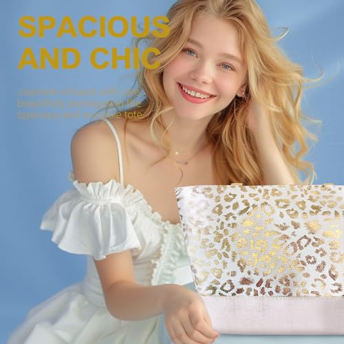 Spa Luxetique Gift Set for Women - 15pcs Luxury Spa Kit with Bath Bombs, Hand Cream and Tote Bag H922