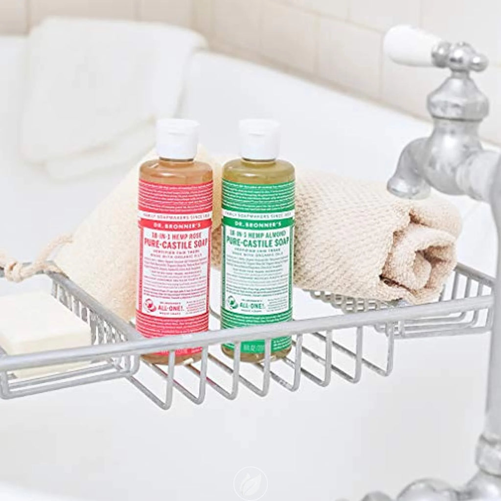 Dr. Bronner's Organic Castile Liquid Soap Rose, 8 oz (2 Pack) G794083