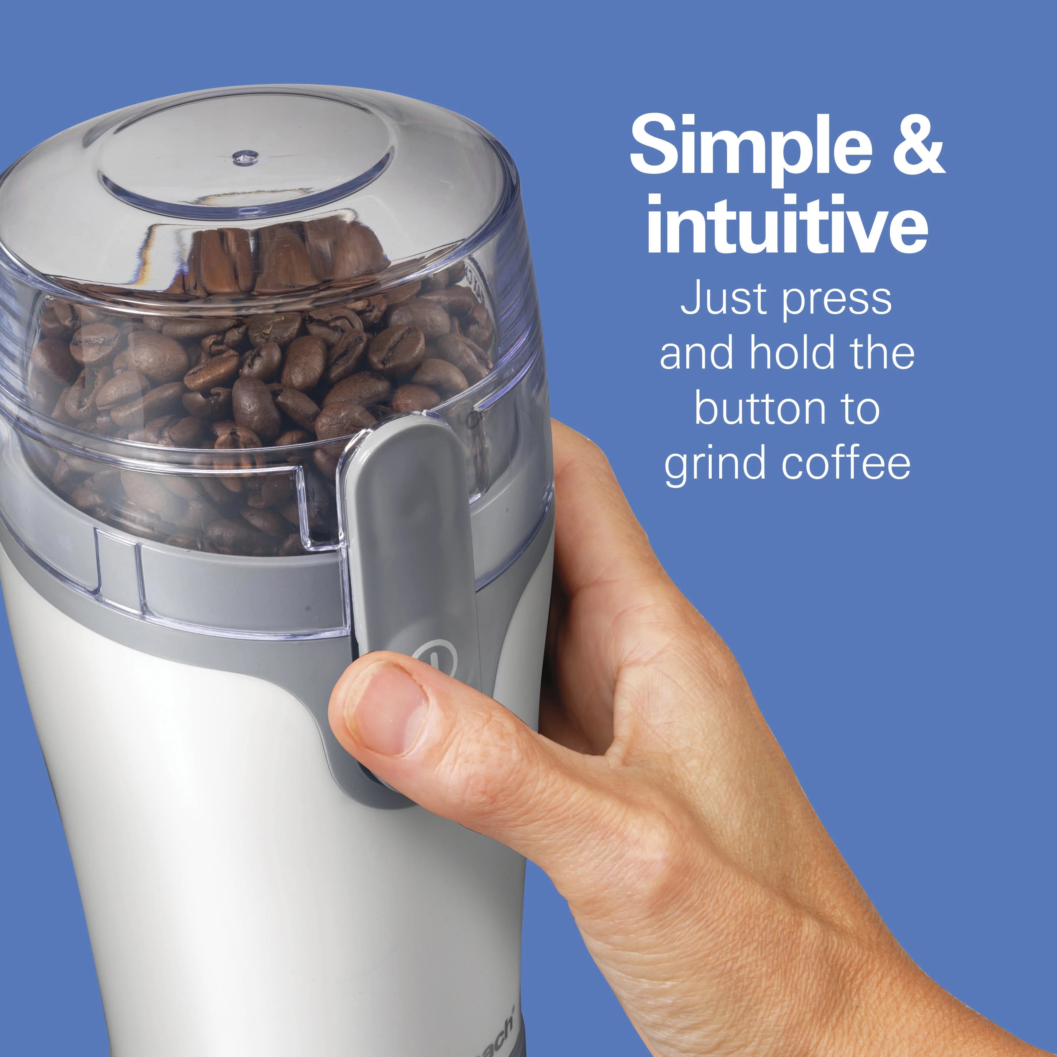 Hamilton Beach Fresh Grind™ Coffee and Spice Grinder, White G1787