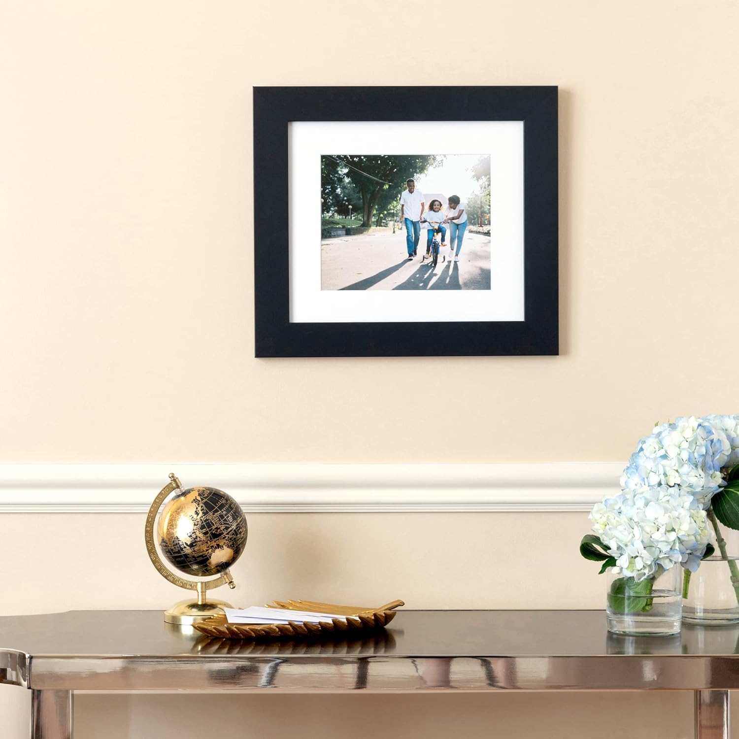 ArtToFrames 28x37 Inch Black MDF Poster Frame with Economy Acrylic B38369