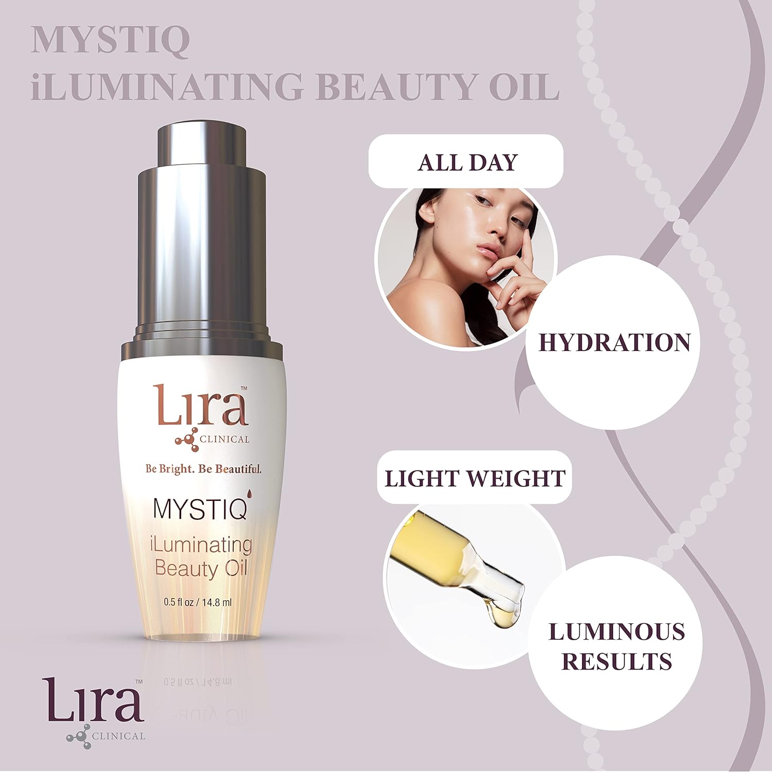 Lira Clinical MYSTIQ Illuminating Beauty Oil B122425