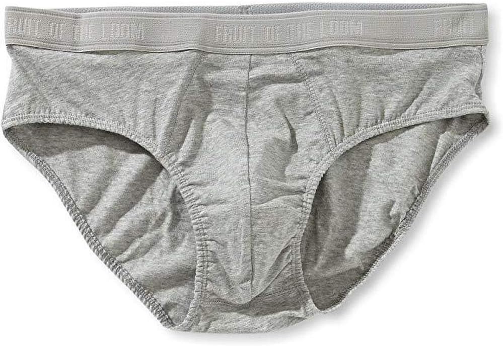 Fruit of the Loom Men's Classic Sport Briefs 2-Pack White R53225