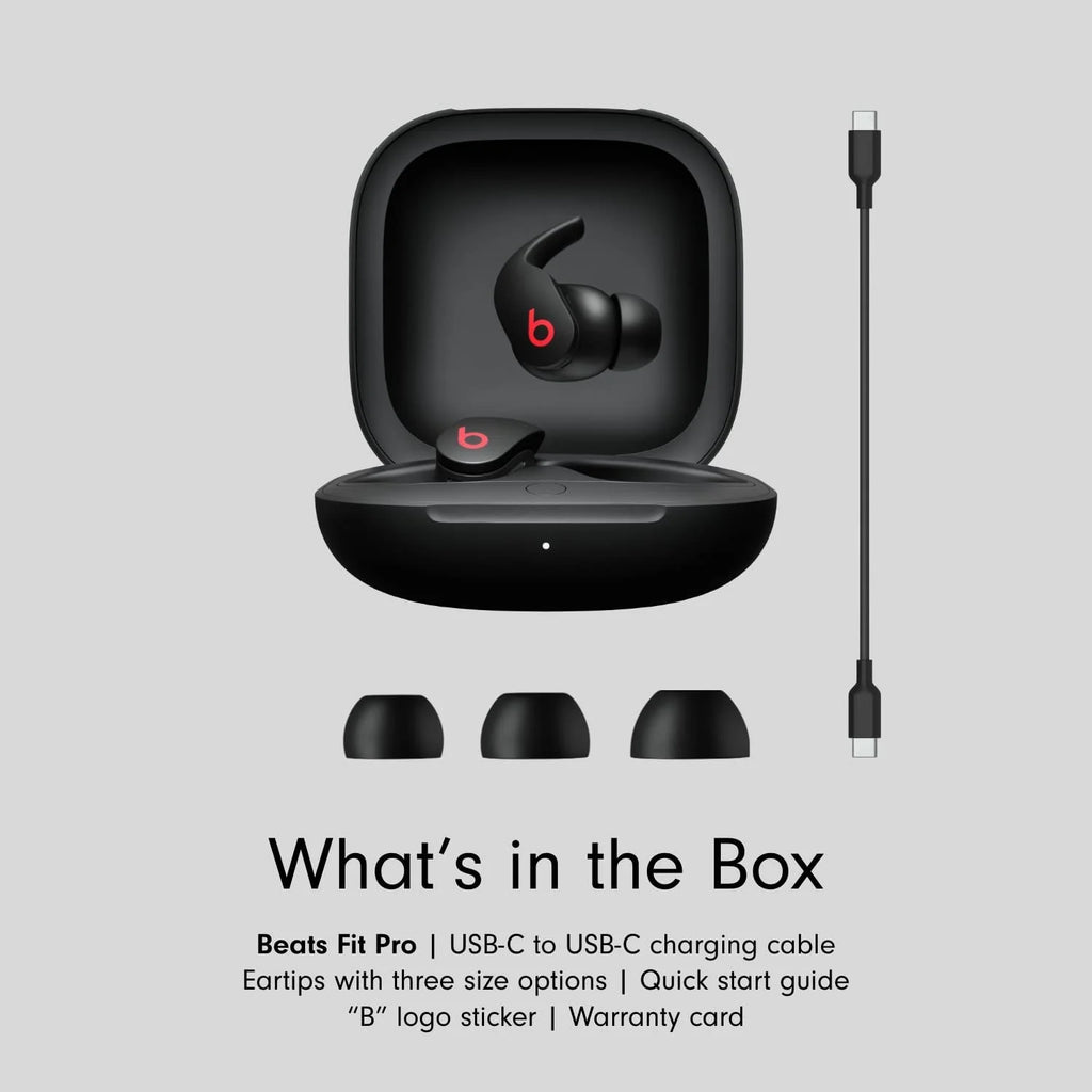 Beats Fit Pro True Wireless Noise Cancelling Earbuds Bluetooth Black M6327
