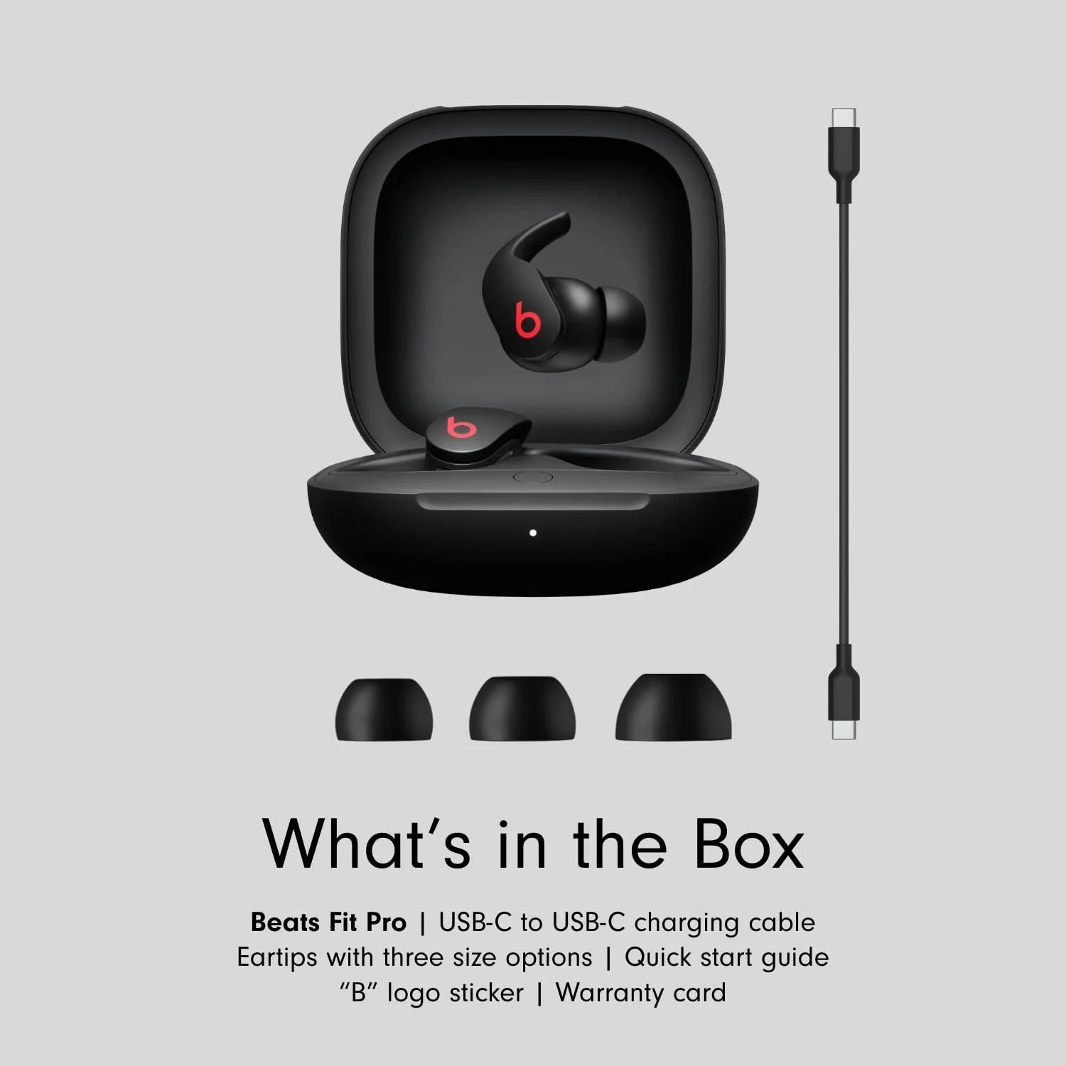 Beats Fit Pro True Wireless Noise Cancelling Earbuds Bluetooth Black M6327