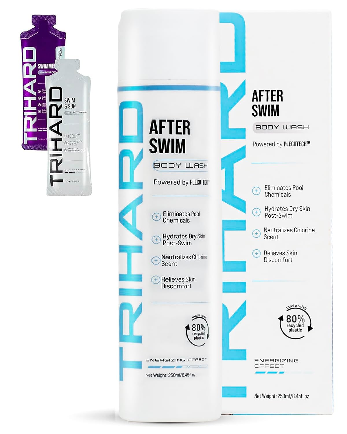 TRIHARD Swimmers Shampoo Extra Boost + Body Wash A4614