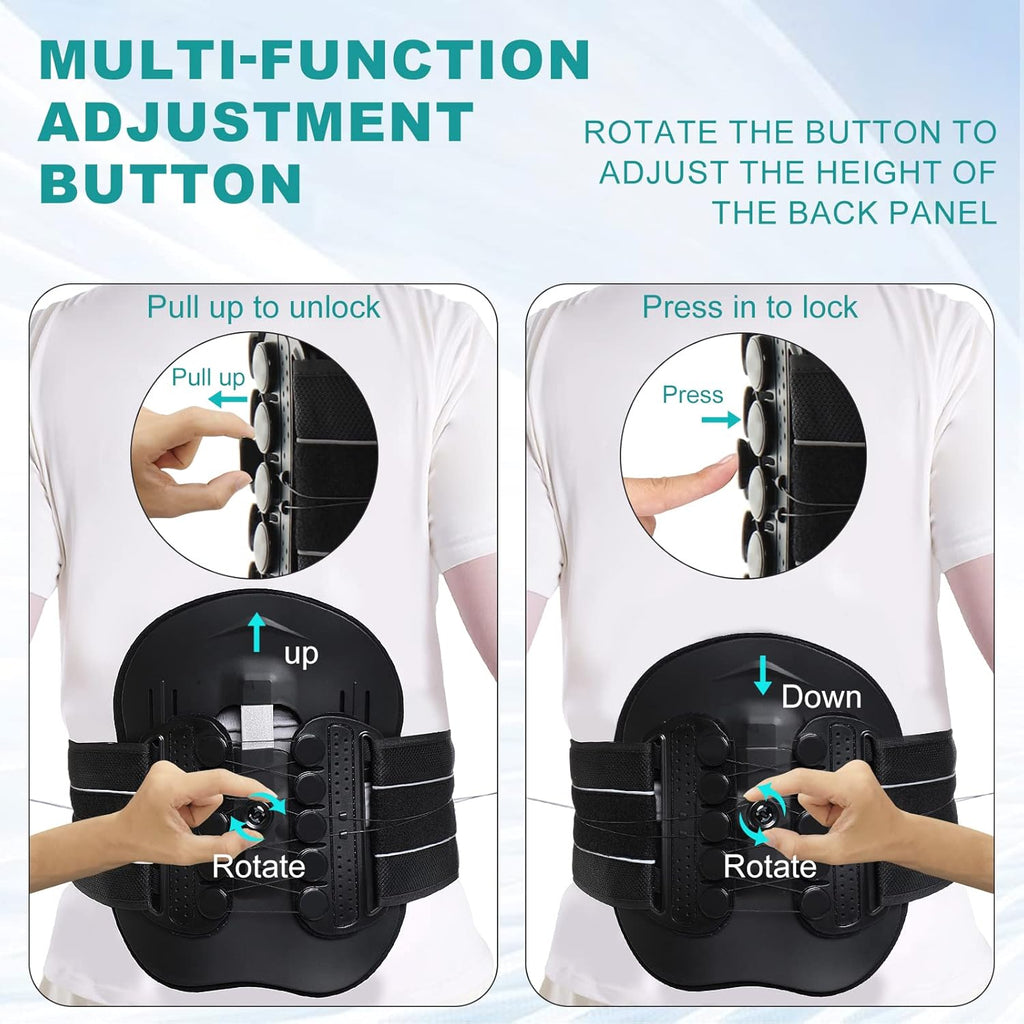LSO Spine Decompression Support ARC Back Brace for Women & Men A619