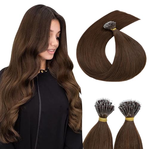 U Tip Hair Extensions Human Hair Pre Bonded Extensions Keratin Fusion Extensions K Tip Hair Extensions Real Human Hair Silky Straight Natural 50g/100 Stands 24" Platinum blonde