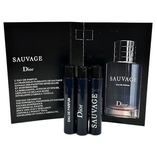 Dior Sauvage Men Eau de Parfum Sample Vial 1ml - Set of 3 V363