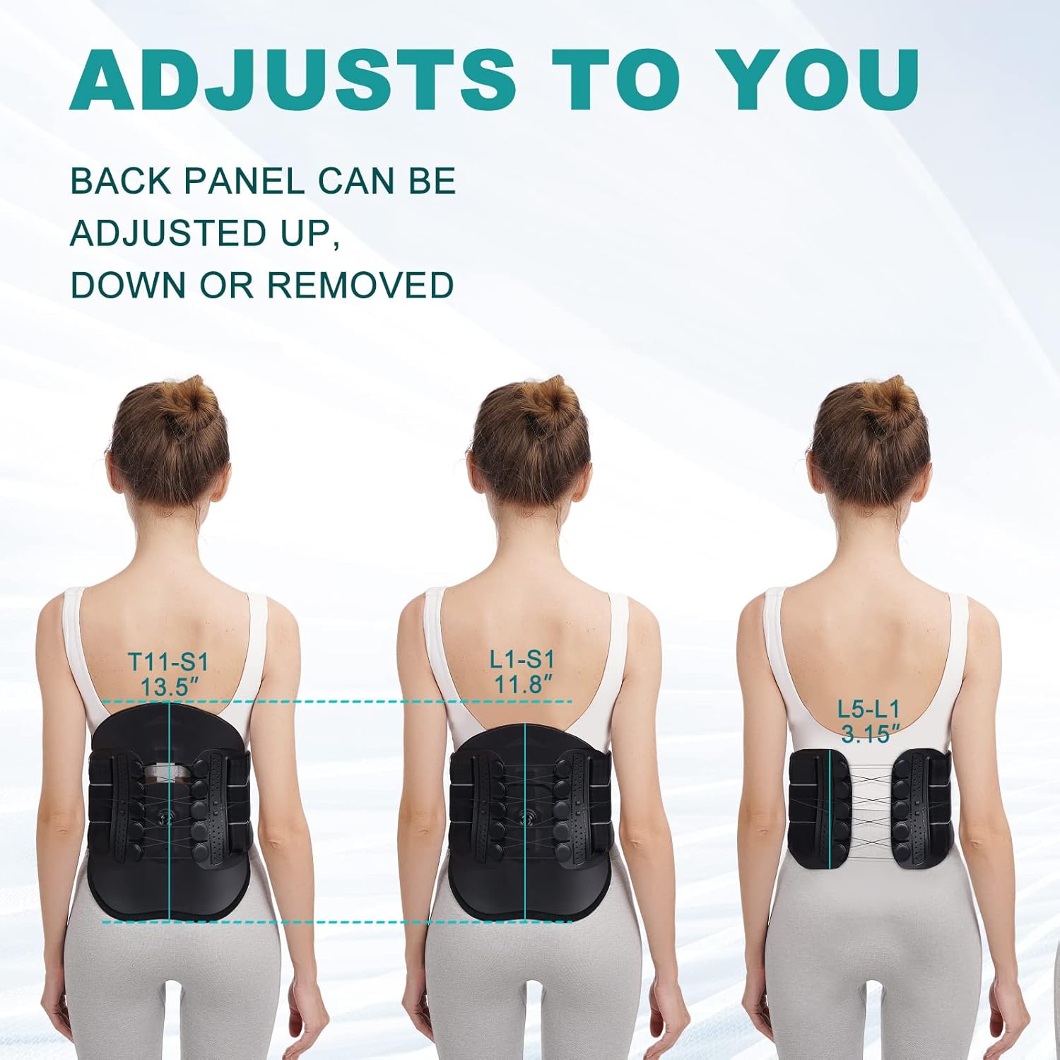 LSO Spine Decompression Support ARC Back Brace for Women & Men A619