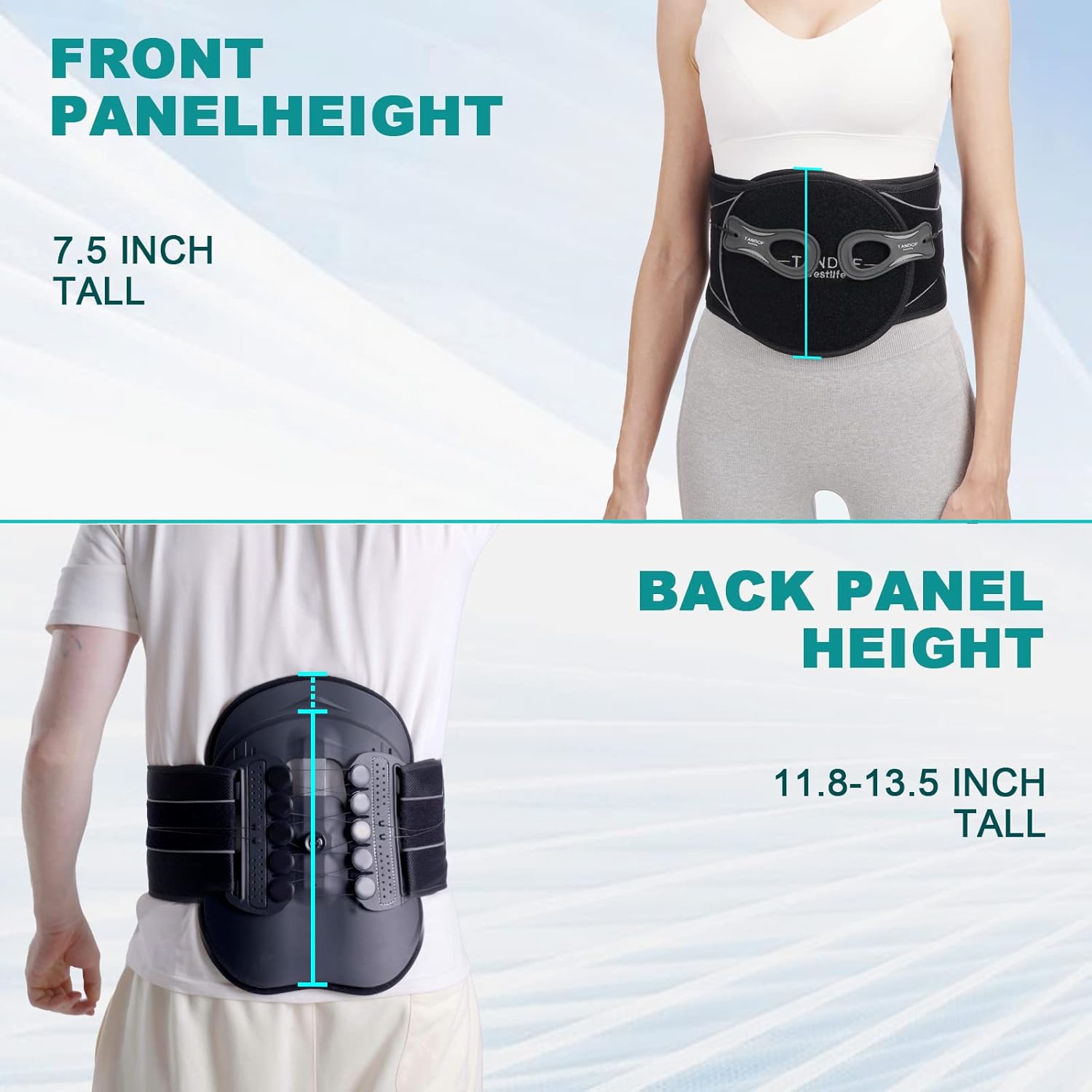 LSO Spine Decompression Support ARC Back Brace for Women & Men A619