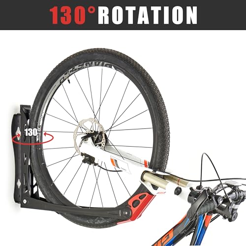 Wallmaster BIKEPAL Swivel Bike Rack Wall Mounted Storage, 4 Pack W420578