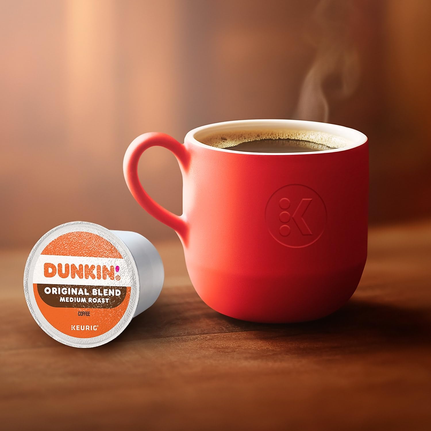 Dunkin' Original Blend Medium Roast Coffee, 22 K-Cup Pods A158