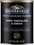 Ghirardelli Dark Chocolate & Cocoa - Sweet Ground Powder, 3 lb