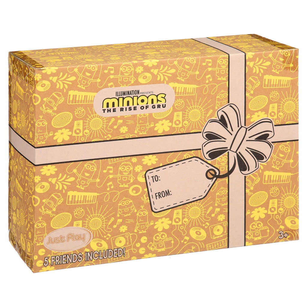Minions and Gru Small Plush 5-Piece Collector Set, Kids Toys for Ages 3 Up K46529