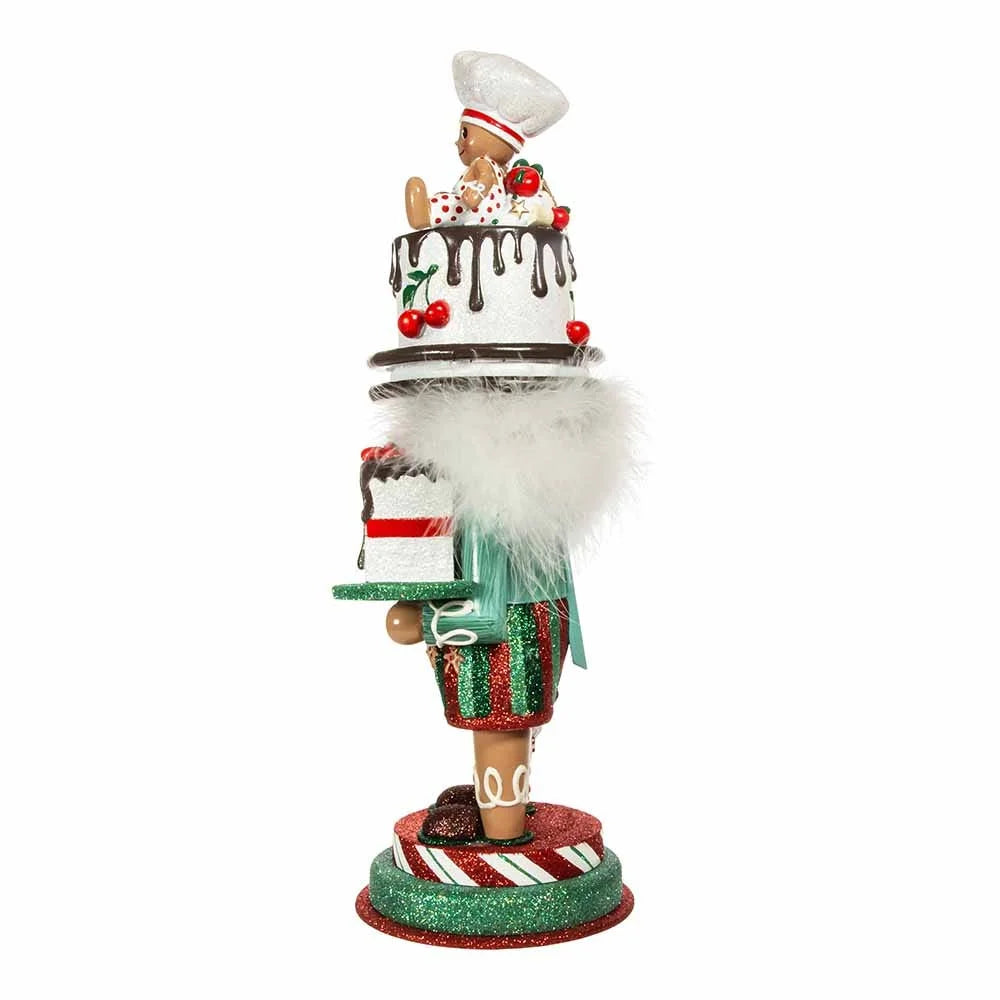 Kurt Adler 15-Inch Hollywood Nutcracker with Gingerbread Baker Hat T527780