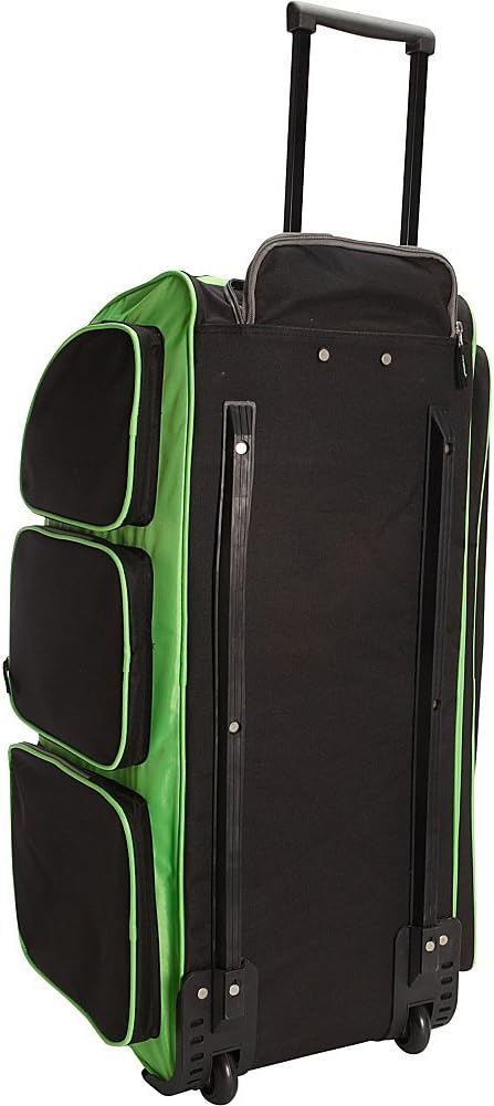 Travelers Club Luggage Rolling Duffel, Teal, 30" Z722