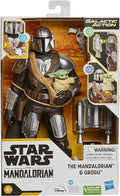 Star Wars Galactic Action The Mandalorian Grogu Interactive Electronic 12-Inch-Scale Action Figures, Star Wars Toys for Kids Ages 4 and Up