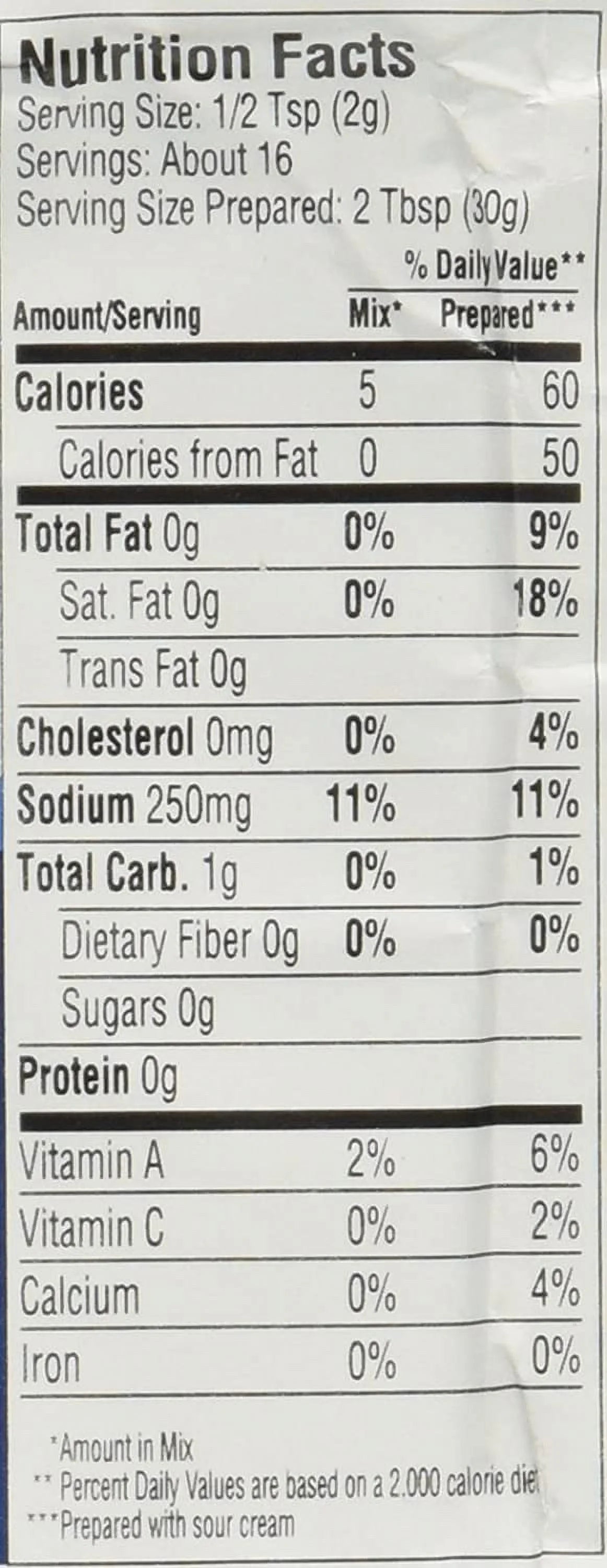 Hidden Valley Dips Mix Fiesta Ranch 1.1 oz Pack of 6 M444002