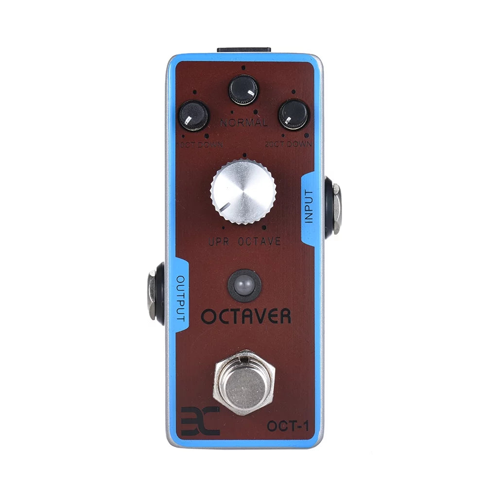 ENO EX OCT-1 Octave Guitar Effect Pedal Adjustable Synthesized Signal, True Bypass