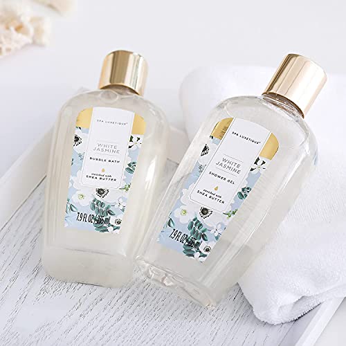 Spa Luxetique Gift Baskets for Women 8 Pcs Lavender Bath Set A681050