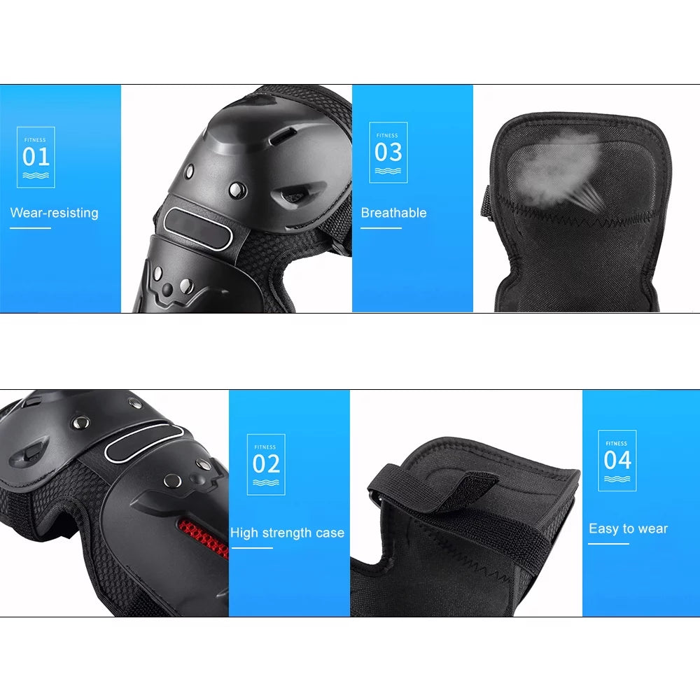 OWSOO Knee Pads for MTB Bike, 4 Pack U344565