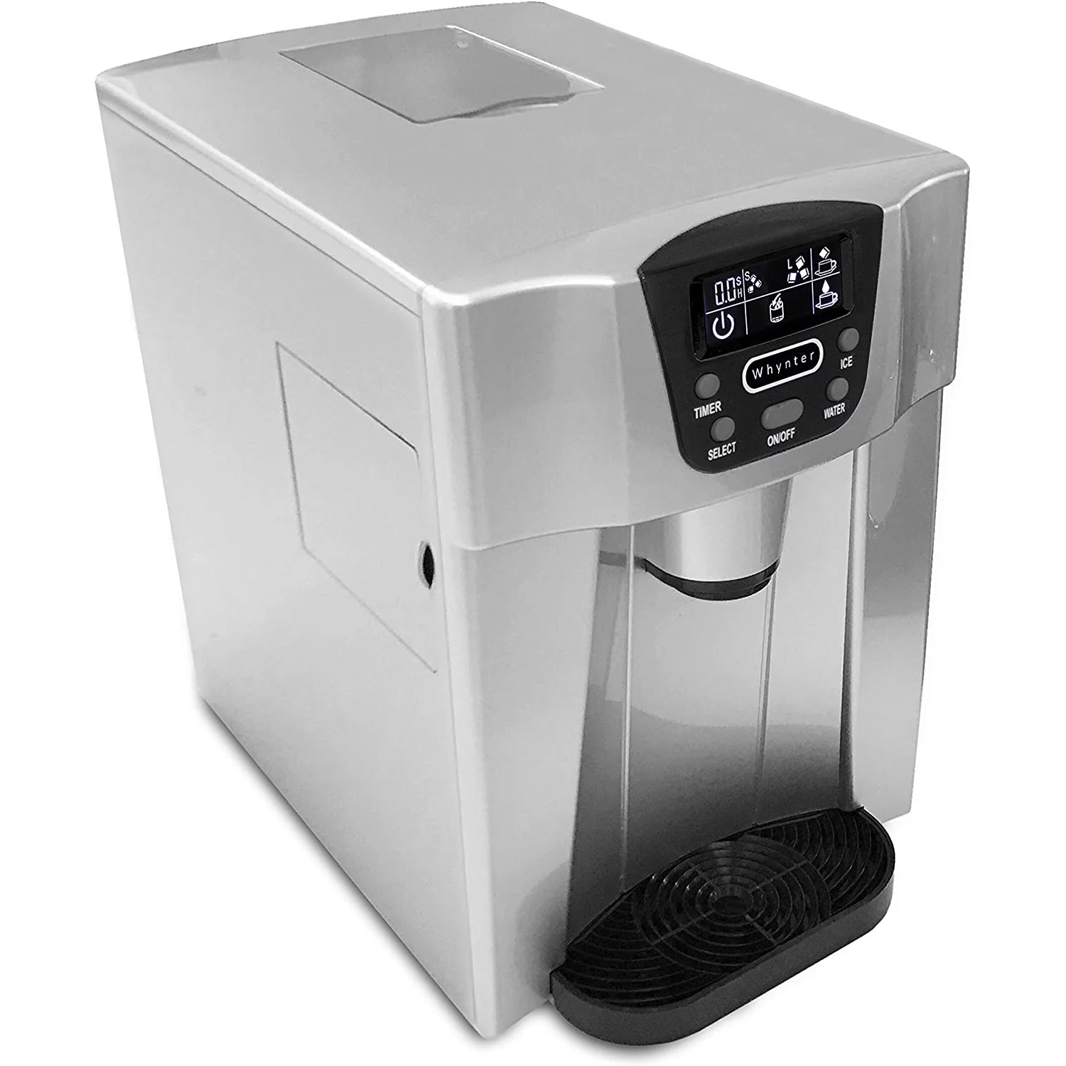 Whynter IDC-221SC Countertop Ice Maker and Water Dispenser, Silver U153