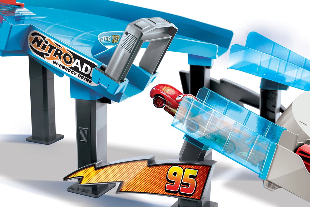 Disney Pixar Cars Rusteze Double Circuit Speedway Playset with Lightning McQueen W439