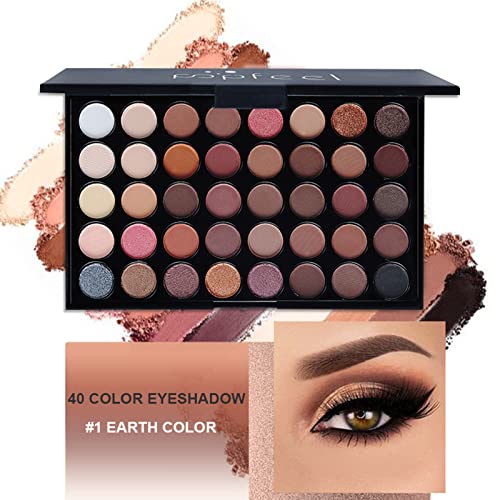 All-in-one Holiday Makeup Gift Set for Women with Eyeshadow Palette, Lipstick, and Brush A3928