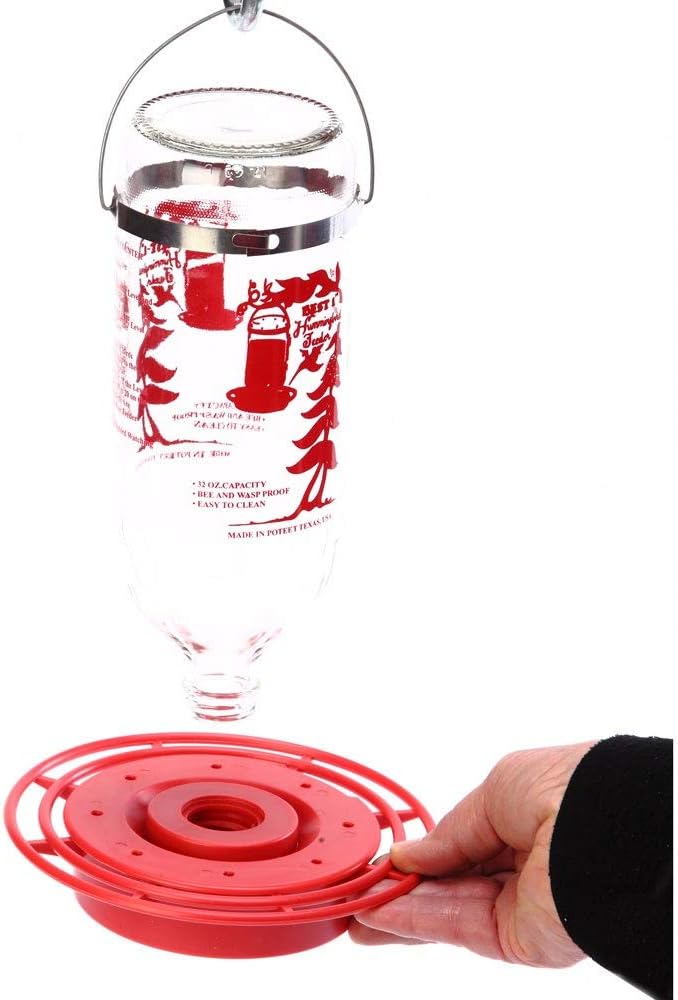 Birds Choice 32oz Hummingbird Feeder, Clear M586