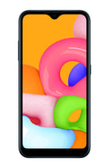 Total Wireless Samsung Galaxy A01, 16GB, Black - Prepaid Smartphone