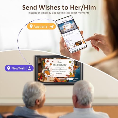 WiFi Digital Picture Frame 10.1 Inch IPS HD Cloud Smart Photo Frame S948601