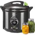 Presto Precise 12 Quart Automated Digital Canner, Black Stainless (02144), Open Box