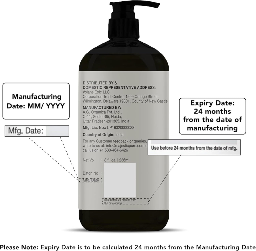 MAJESTIC PURE Avocado Oil, Cold-Pressed, 16 fl oz G125370