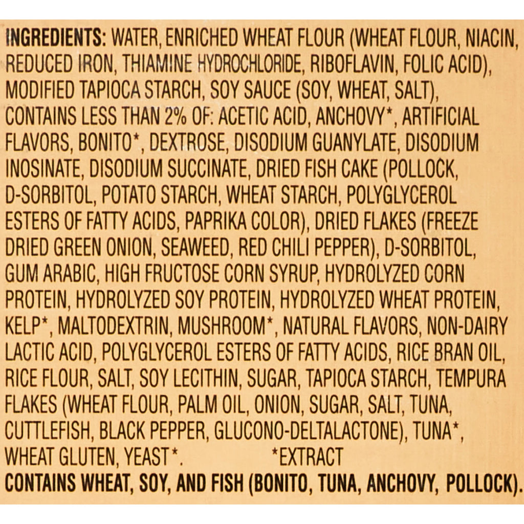Nongshim Pre-Cooked Udon Savory Soy Noodle Soup Bowl, 9.73oz, 6 Count L7582