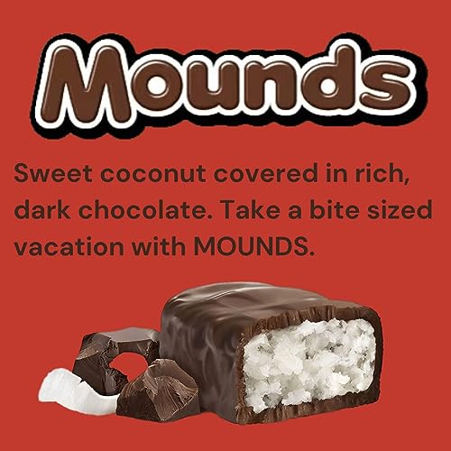 Almond Joy Miniature Bars Coconut Almond Milk Chocolate Candy, 3-Pound Bulk Pack V811