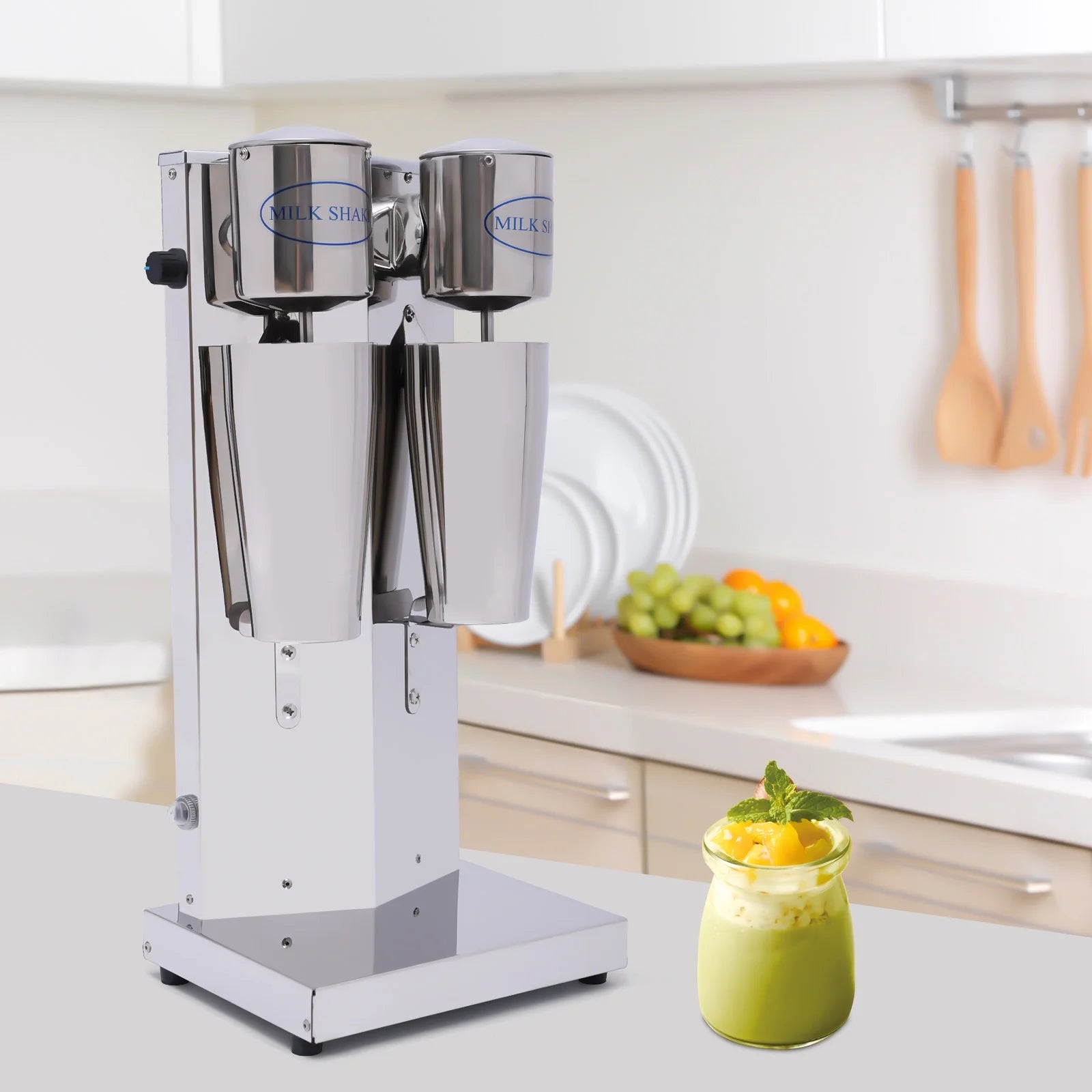 Double Head Commercial Milkshake Machine Ice Cream Mixer H826